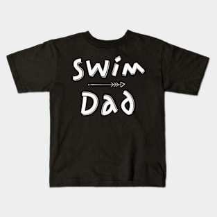 Swim Dad Kids T-Shirt